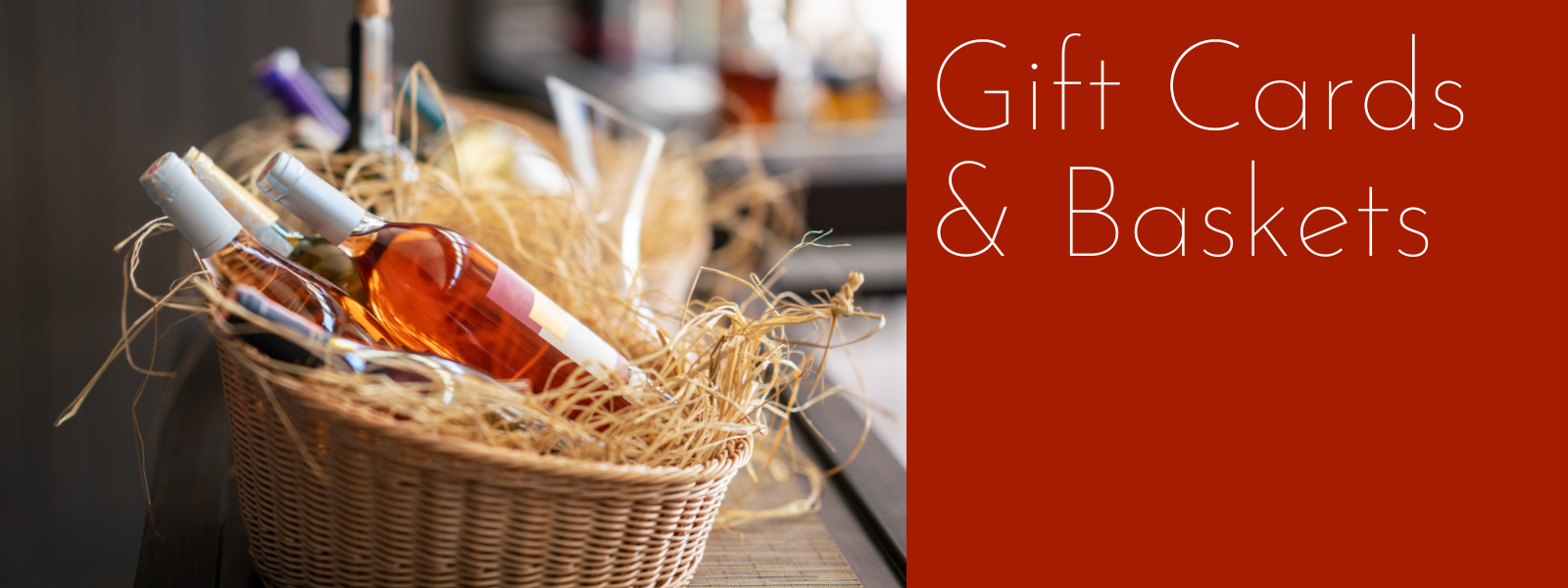 Gift Cards and Baskets
